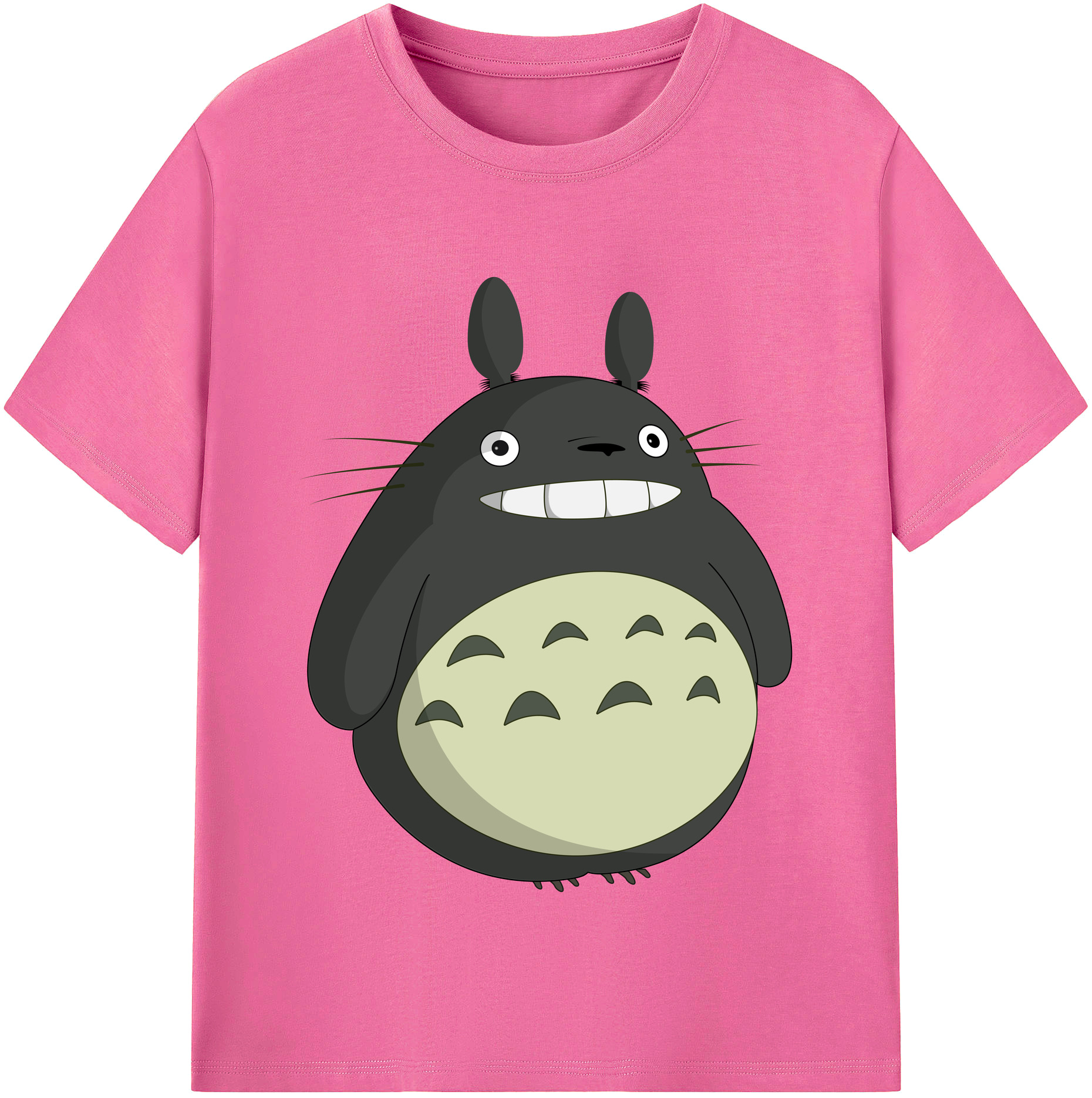 （画像用） となりのトトロ 草壁メイ 草壁サツキ My Neighbor Totoro Satsuki Kusakabe Mei Kusakabe レディースカジュアルプリントTシャツ（綿100％）